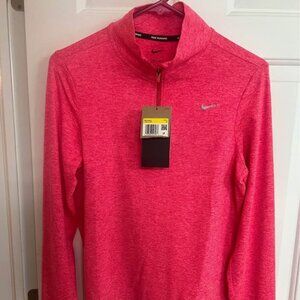 Pink Nike Quarter zip - Small - NWT